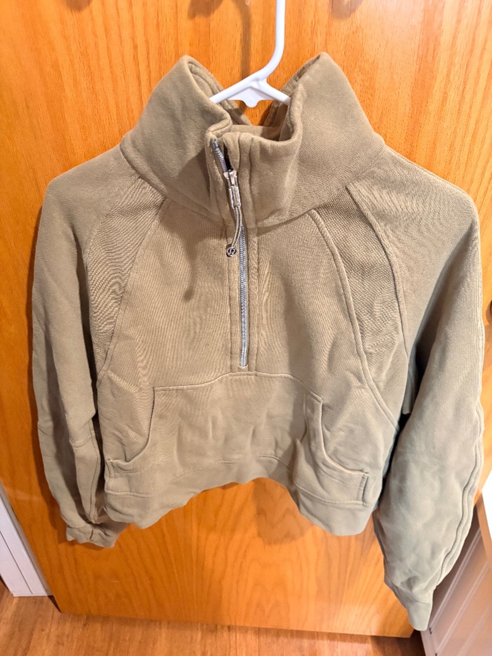 Lululemon Scuba Half Zip Funnel Neck Sweatshirt